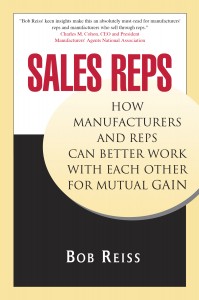 Sales rep ebook by Bob Reiss