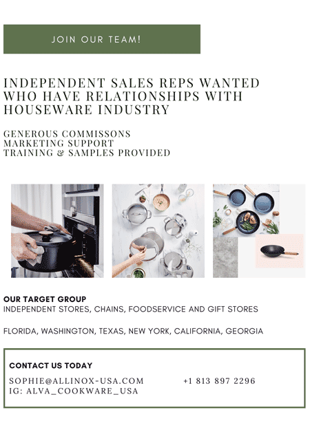 Alva Cookware, houseware industry
