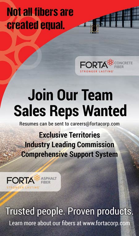 Forta Concrete Fiber Asphalt Fiber
