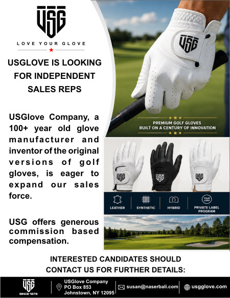 USG Glove, original inventor of golf gloves