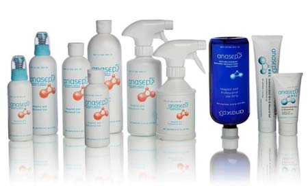 Anacapa Technologies products in bottles, sprayers, tubes
