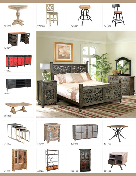 Hinges wood furniture in room, with desk, shelfs and home decor