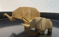 Astitva Artistry image of sculptures of two elephants