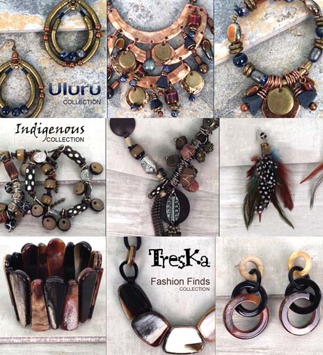 Treska products in 9 photos arranged in a 3 x 3 block